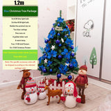 Simulation green DIYS Christmas tree