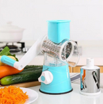 Multi-function chopper hand roller rotary grater