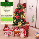 Simulation green DIYS Christmas tree