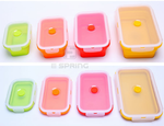 Microwave folding lunch box