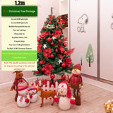 Simulation green DIYS Christmas tree