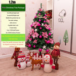 Simulation green DIYS Christmas tree